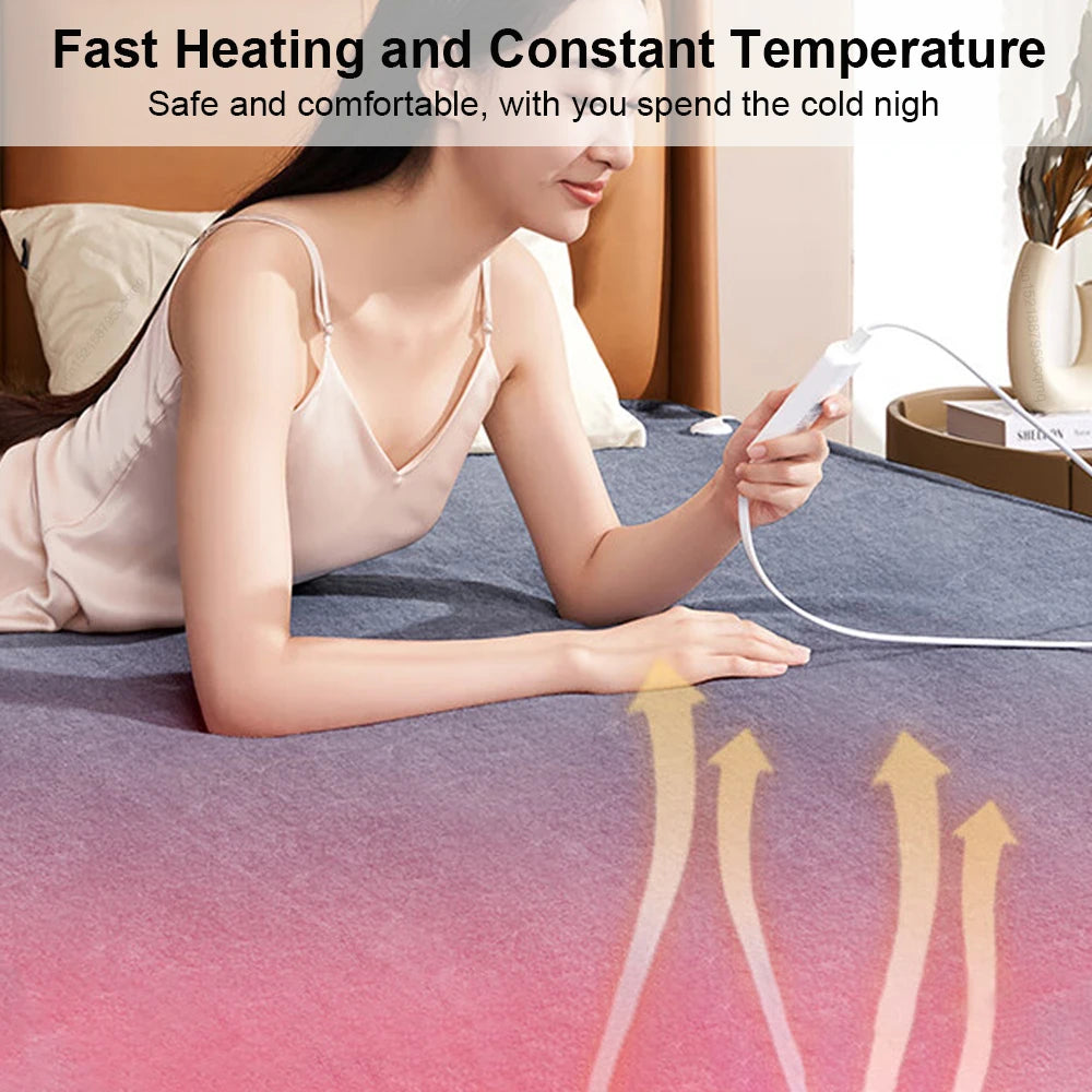 Automatic Thermostat Heated Blanket - Wanderers Vault