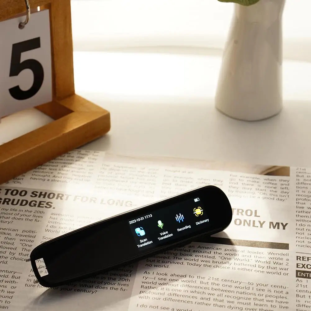 Smart Translation Pen with Scanner, Dictionary, & Text-to-Speech technology