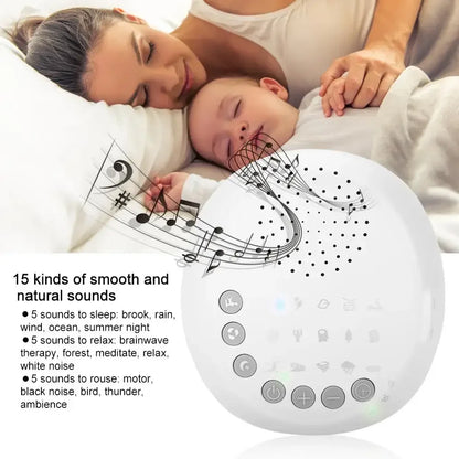 White Noise Sleep Aid Device for Babies & Adults - Wanderers Vault