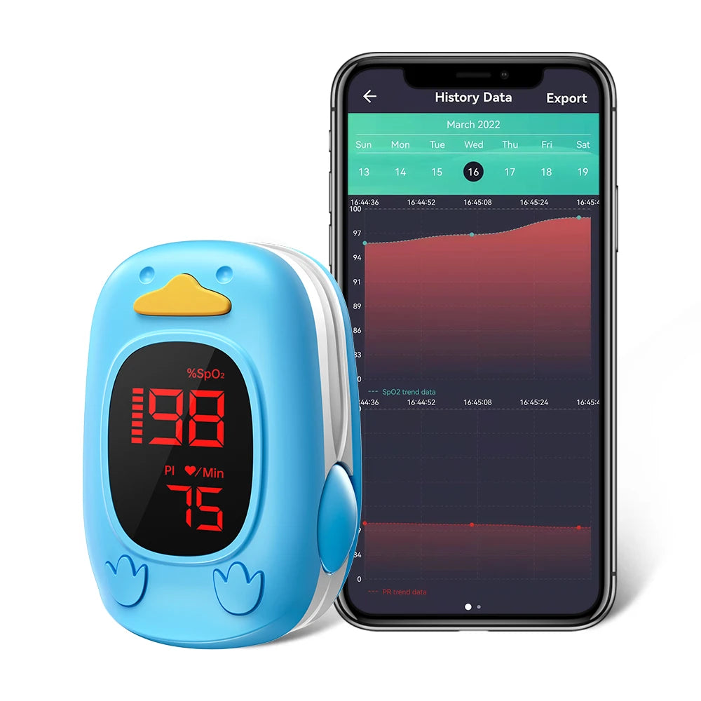 Baby Medical Digital Finger Pulse Oximeter - Wanderers Vault