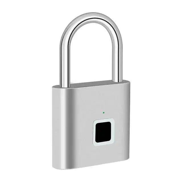 Keyless Smart USB Charging Fingerprint Padlock - Wanderers Vault